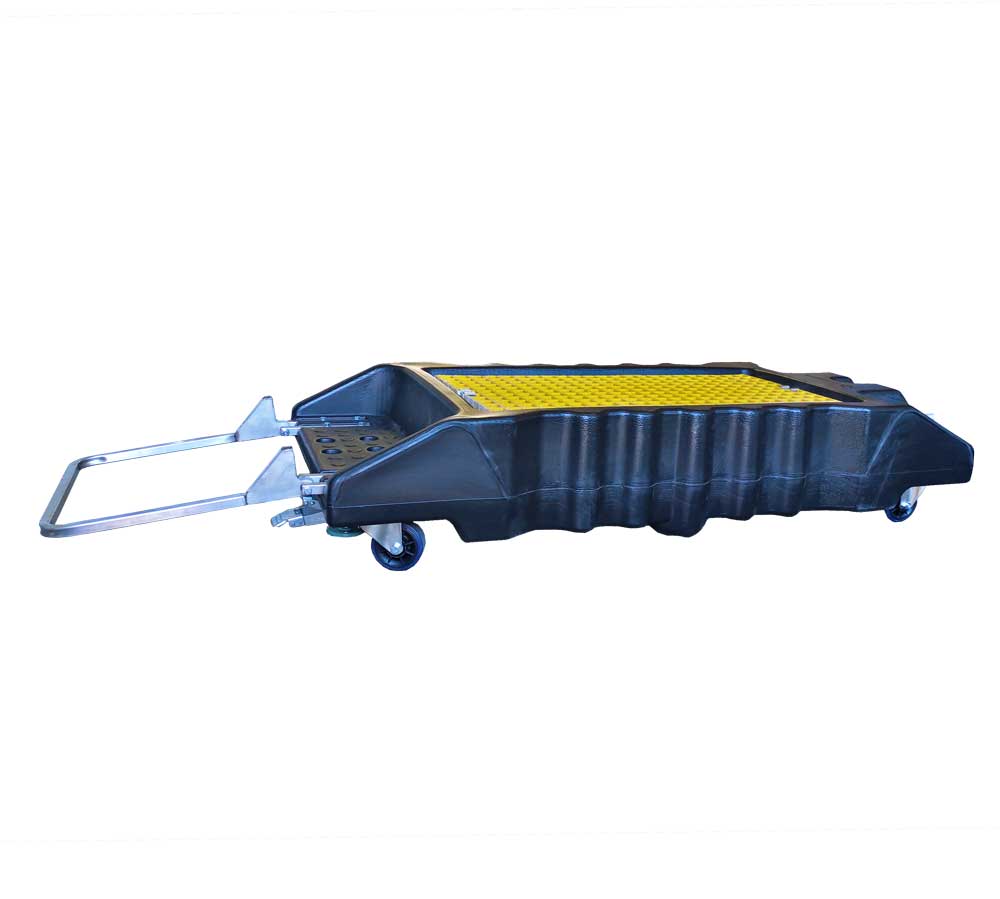 Heavy Duty Low Level Oil Drainer, 150L Capacity