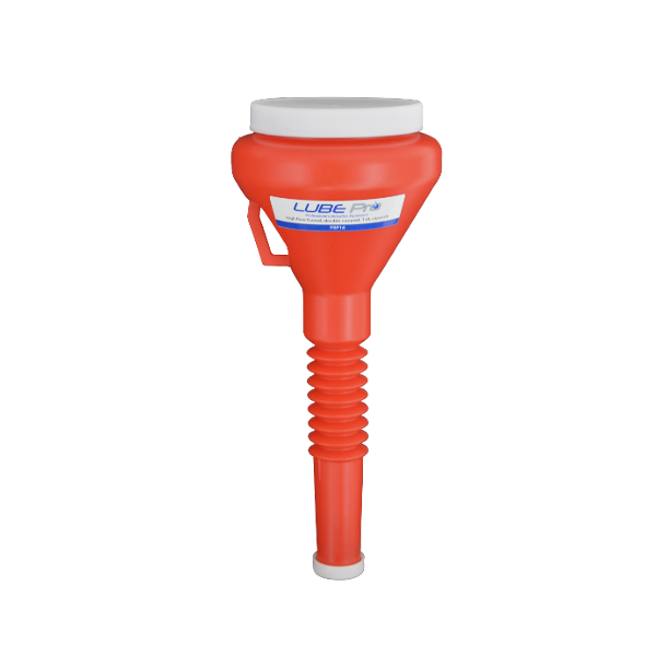 Round Plastic Funnel – High Flow, 100mm Opening Diameter