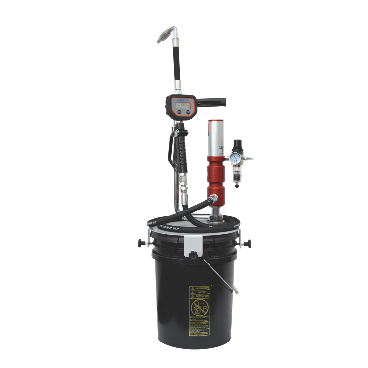 Pneumatic 20L Oil Pump Kit, Metered Gun