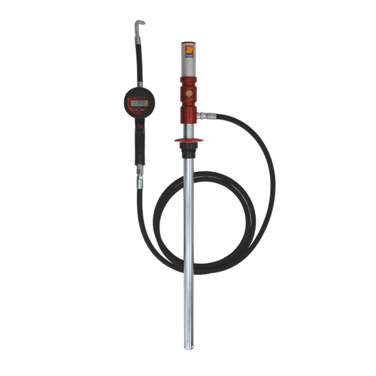 3:1 HD Pump Kit, Digital Meter Gun - suits light to med oil