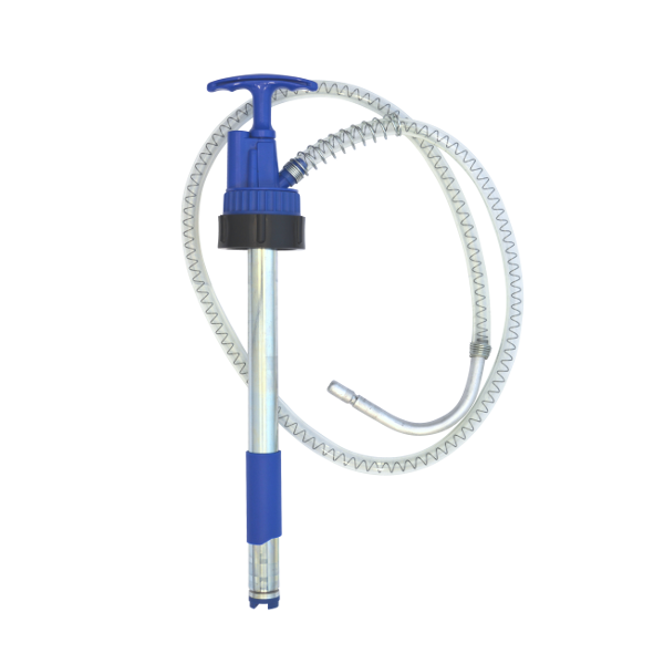 Lube Pro Spring Operated Oil Pump Kit, 20L - c/w Total EU 20L cube thread adaptor, shaft extension