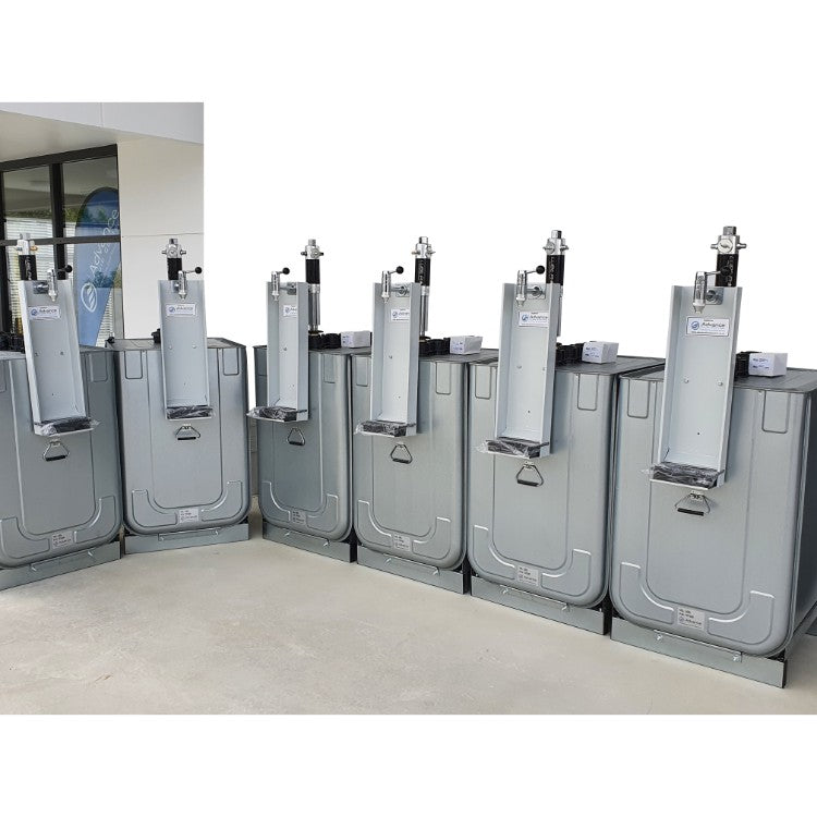 400L Self Bunded Oil Storage Tank with Dispensing Bar