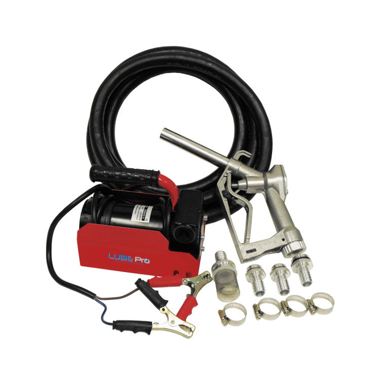 LUBE PRO Electric Diesel Pump Kit, 12V - manual nozzle