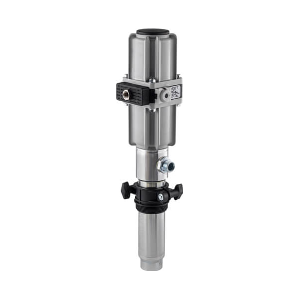 Faicom 4:1 Oil Pump, Stub Length, Delivers up to 21LPM. Suitable for transferring fluids of medium viscosity i.e. engine oil, hydraulic oil and diesel at a medium distance.