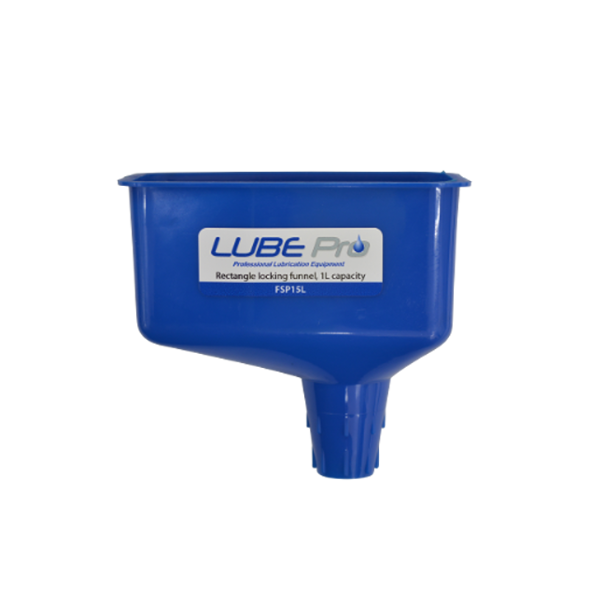 Rectangle Plastic Locking Funnel - 95 x 155mm – Advance Fluid Control